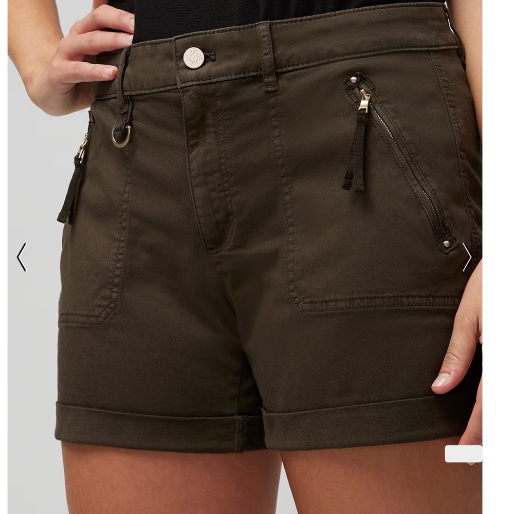 White House Black Market Olive Shorts